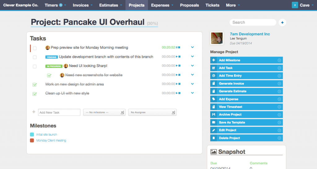 Pancake App Review, Features & Pricing Software For Projects