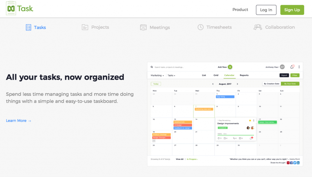 nTask Review, Info and Pricing | Software For Projects